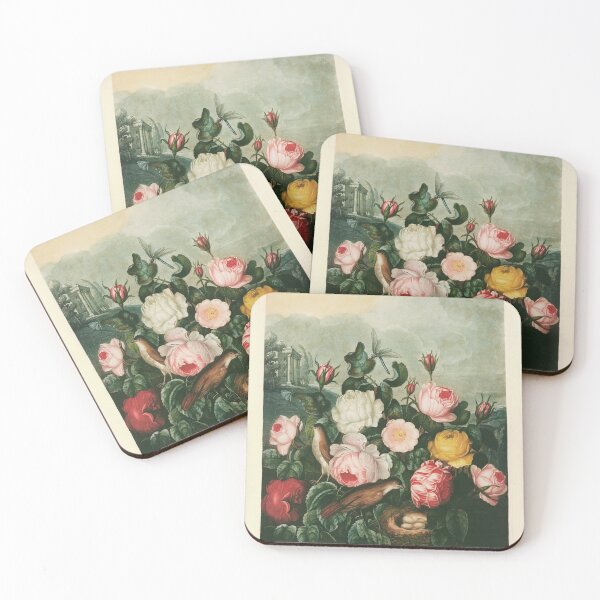Item preview, Roses, a plate from The Temple of Flora (1805) designed and sold by HumanlineImages.