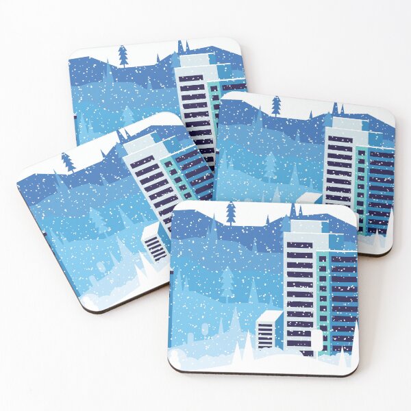 Item preview, Snow City  designed and sold by FarOutGraphics.