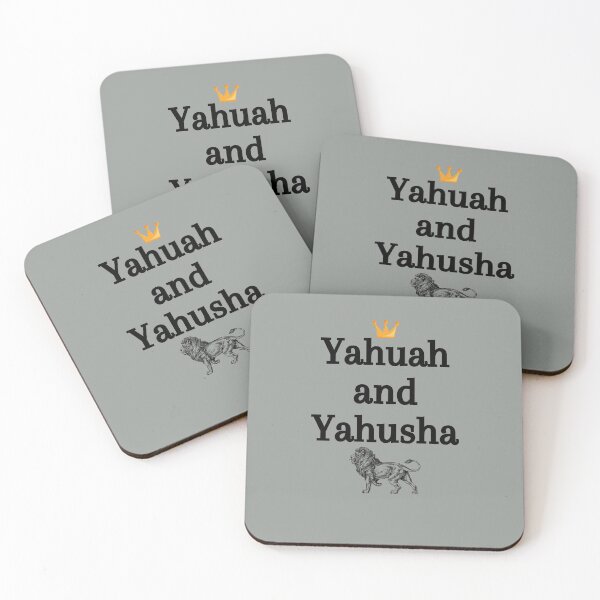 Item preview, Yahuah(The Most High)  & Yahusha (Jesus) with walking lion designed and sold by DaughterofYah.