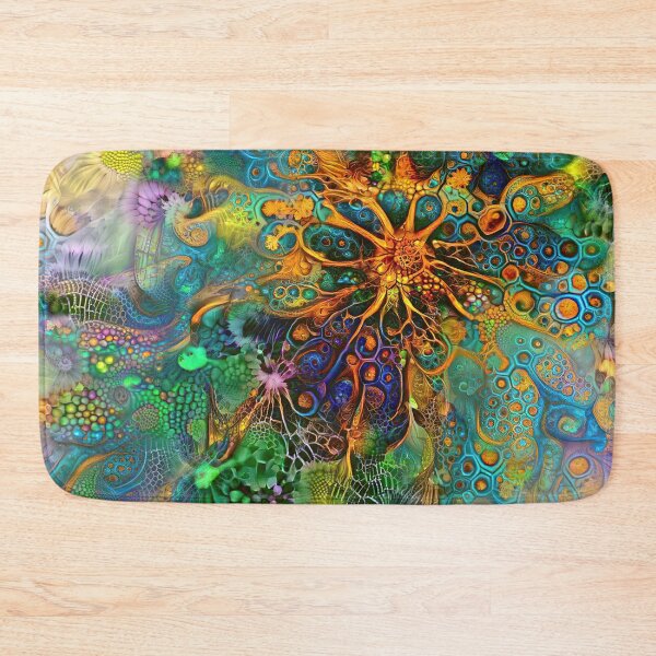 Item preview, Deepdream floral abstraction designed and sold by blackhalt.