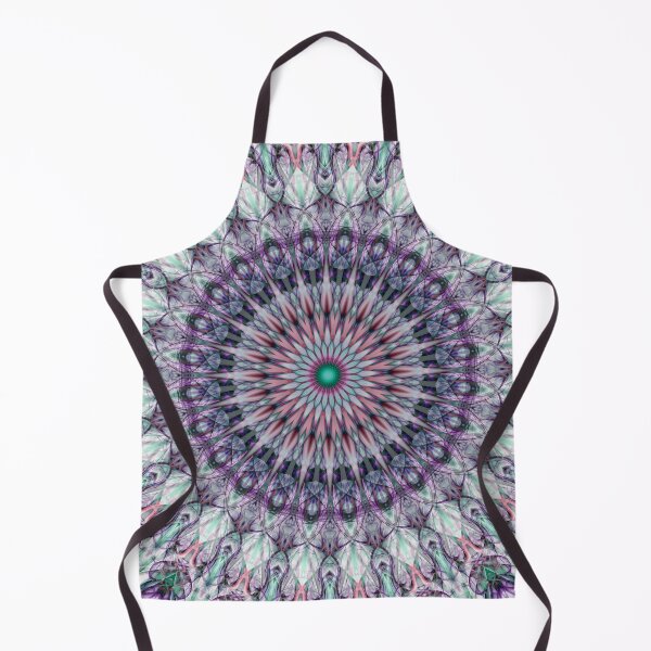 Item preview, Mandala in white, blue and pink tones designed and sold by JBlaminsky.