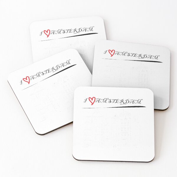 Item preview, I love Amsterdam skyline designed and sold by Maystro-design.