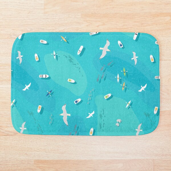 Item preview, Blue Ocean Aerial View designed and sold by nadyanadya.