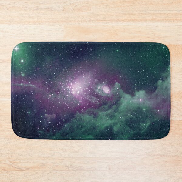 Item preview, green purple galaxy designed and sold by bandsnthings.