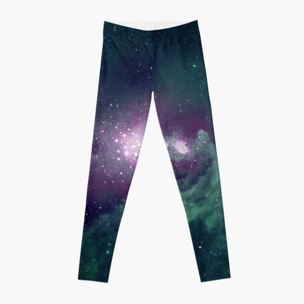 Nebula Galaxy Print Leggings for Sale by NancyAnnDesign