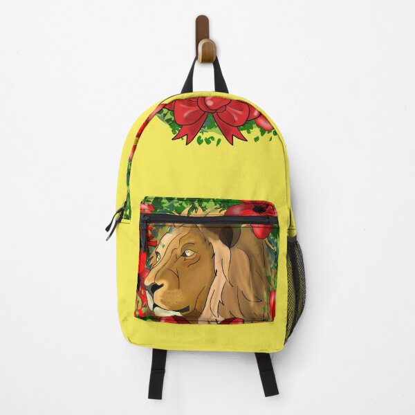 Item preview, Lion with Hibiscuses designed and sold by TheArtsyHippo.
