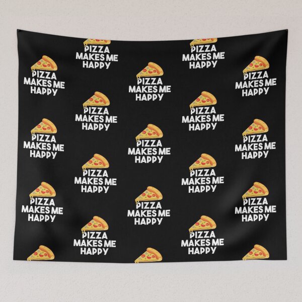 Item preview, Pizza Makes Me Happy - Gift For Pizza Lover , Gift For Pizza Addict designed and sold by MrElgo.