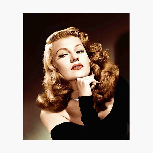 Rita Hayworth Gilda Photographic Print