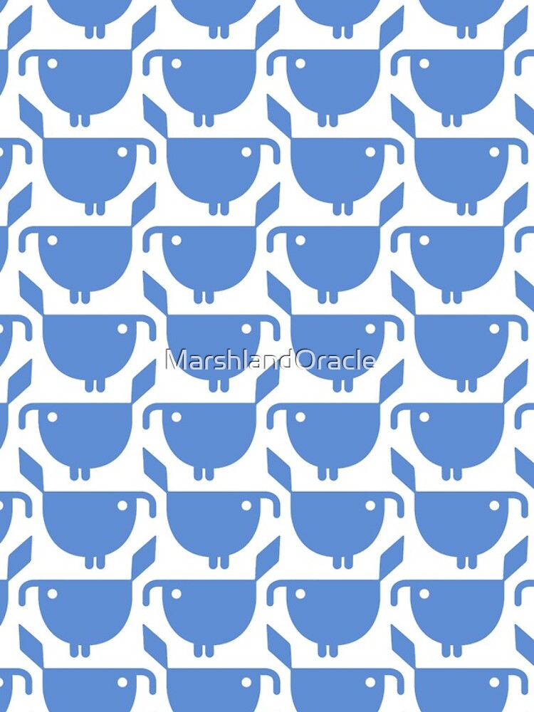 Thumbnail 5 of 5, iPhone Case, Bluebird Pattern designed and sold by MarshlandOracle.
