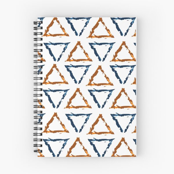 Item preview, Blue & Orange Triangles designed and sold by PSCSCo.