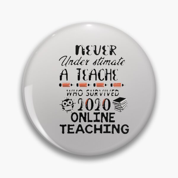Item preview, Never underestimate a teacher who survived 2020 online teaching designed and sold by chkokis Clothing.