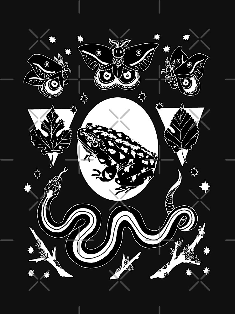 food chain | nature punk illustration by craftordiy