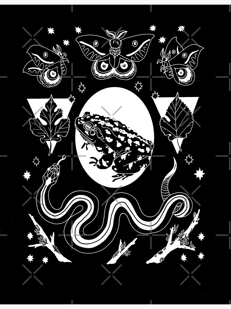 food chain | nature punk illustration by craftordiy