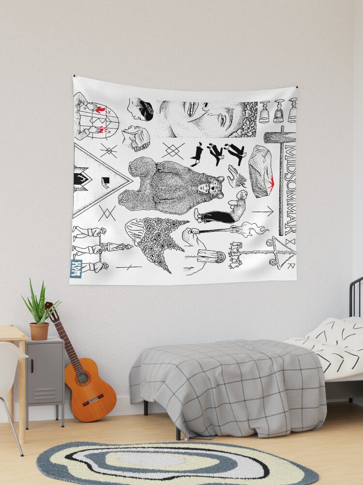 Midsommar tapestry for online sale