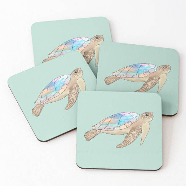 Item preview, Watercolor Shell Turtle designed and sold by laurenmoee.