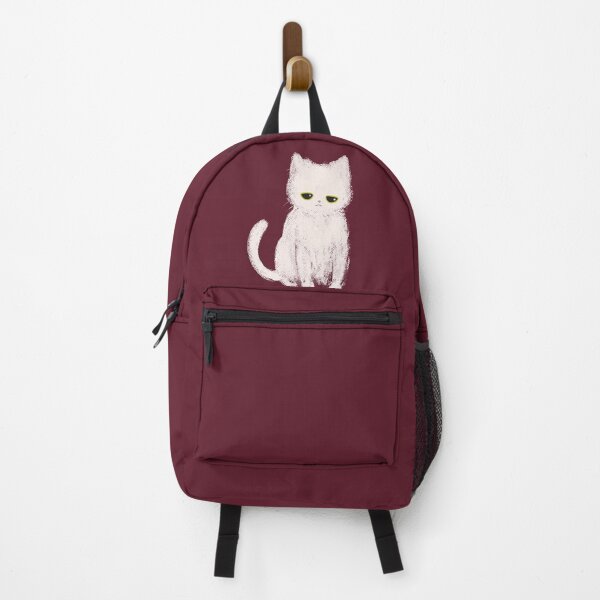 Item preview, Gato blanco triste designed and sold by cheyparrish.