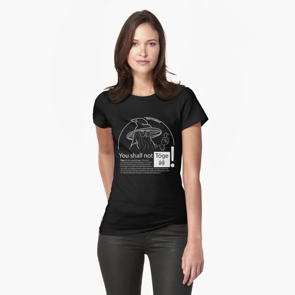 Item preview, Fitted T-Shirt designed and sold by driftmerch.