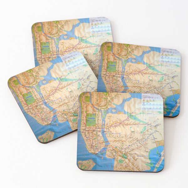 Item preview, Map of New York Subway designed and sold by djembe300.