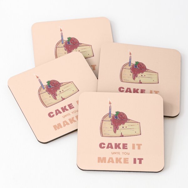 Item preview, Cake It Until You Make It designed and sold by Kriza Belle Misa.