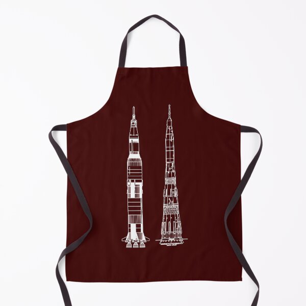 Item preview, Apollo 11 Saturn V NASA Space Rocket & Soviet Soyuz Space Rocket Diagrams designed and sold by MakiMak.