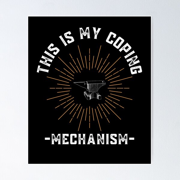 Item preview, This Is My Coping Machine designed and sold by Sutra-Lotus-Co.
