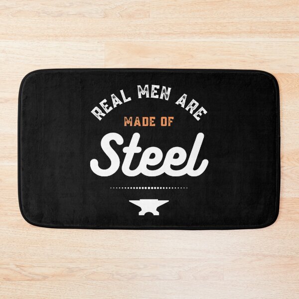 Item preview, Real Men Are Made Of Steel  designed and sold by Sutra-Lotus-Co.