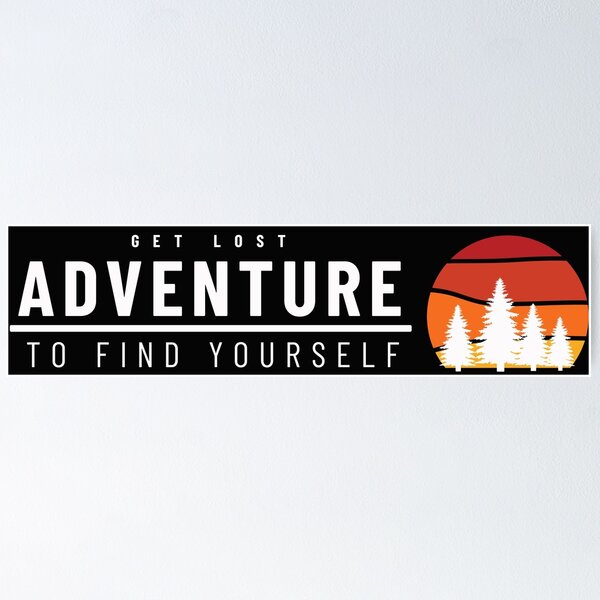 Item preview, Adventure Collection-Get Lost To Find Yourself Mountain Pine Tree Sunset designed and sold by rbctees.