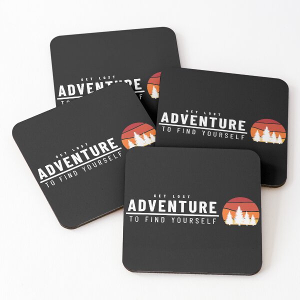 Item preview, Adventure Collection-Get Lost To Find Yourself Mountain Pine Tree Sunset designed and sold by rbctees.