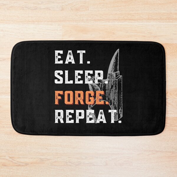 Item preview, Eat Sleep Forge Repeat  designed and sold by Sutra-Lotus-Co.