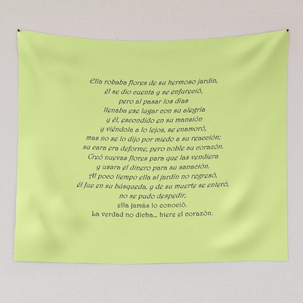 Item preview, Poema LA VERDAD NO DICHA designed and sold by ORIGENcreate.