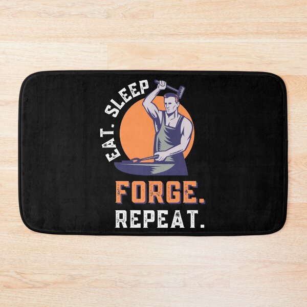 Item preview, Eat Sleep Forge Repeat  designed and sold by Sutra-Lotus-Co.