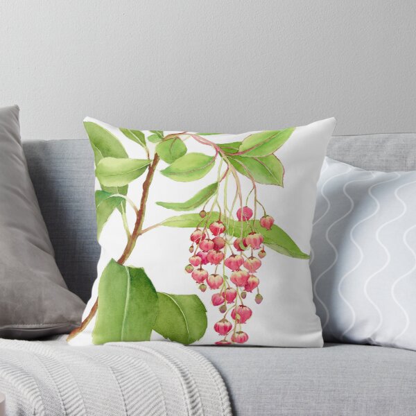 Item preview, Strawberry tree original watercolor painting  designed and sold by LilacArtShop.