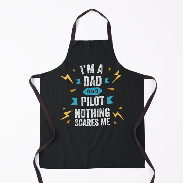 Item preview, I'm A Dad And Pilot Nothing Scares Me Funny Sarcastic Gag Gift Men Airplane Aircraft Air Force Plane Flight Airline Aviation designed and sold by gkao.