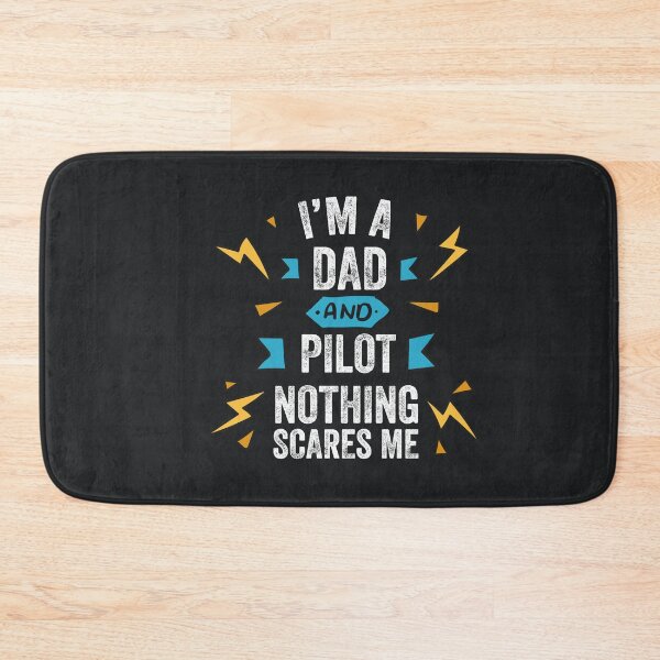 Item preview, I'm A Dad And Pilot Nothing Scares Me Funny Sarcastic Gag Gift Men Airplane Aircraft Air Force Plane Flight Airline Aviation designed and sold by gkao.