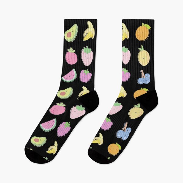 Item preview, Cartoon Fruits Sticker Pack designed and sold by casual bros.