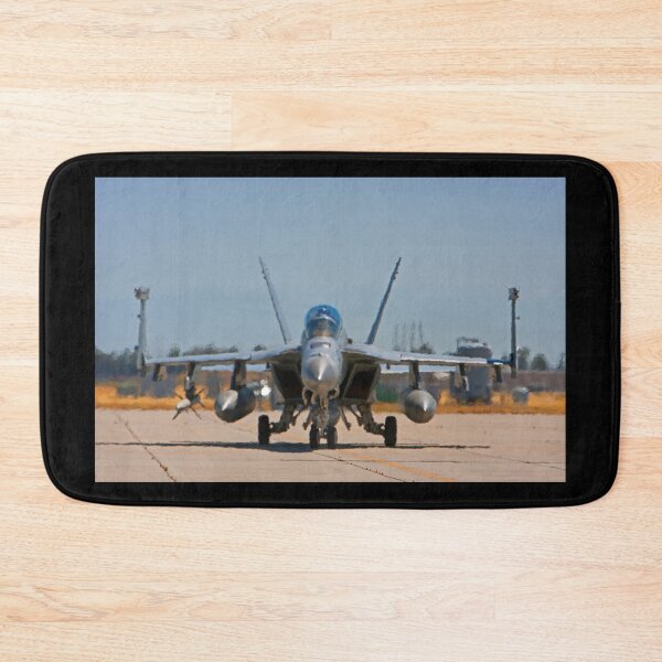 Item preview, F 18 F/A Jet on the Tarmac designed and sold by Buckwhite.
