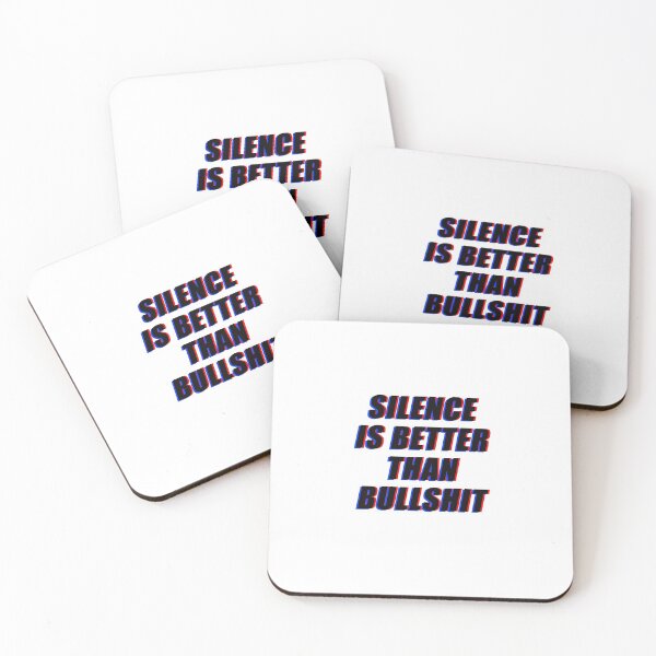 Item preview, remain silent designed and sold by poeticroom.