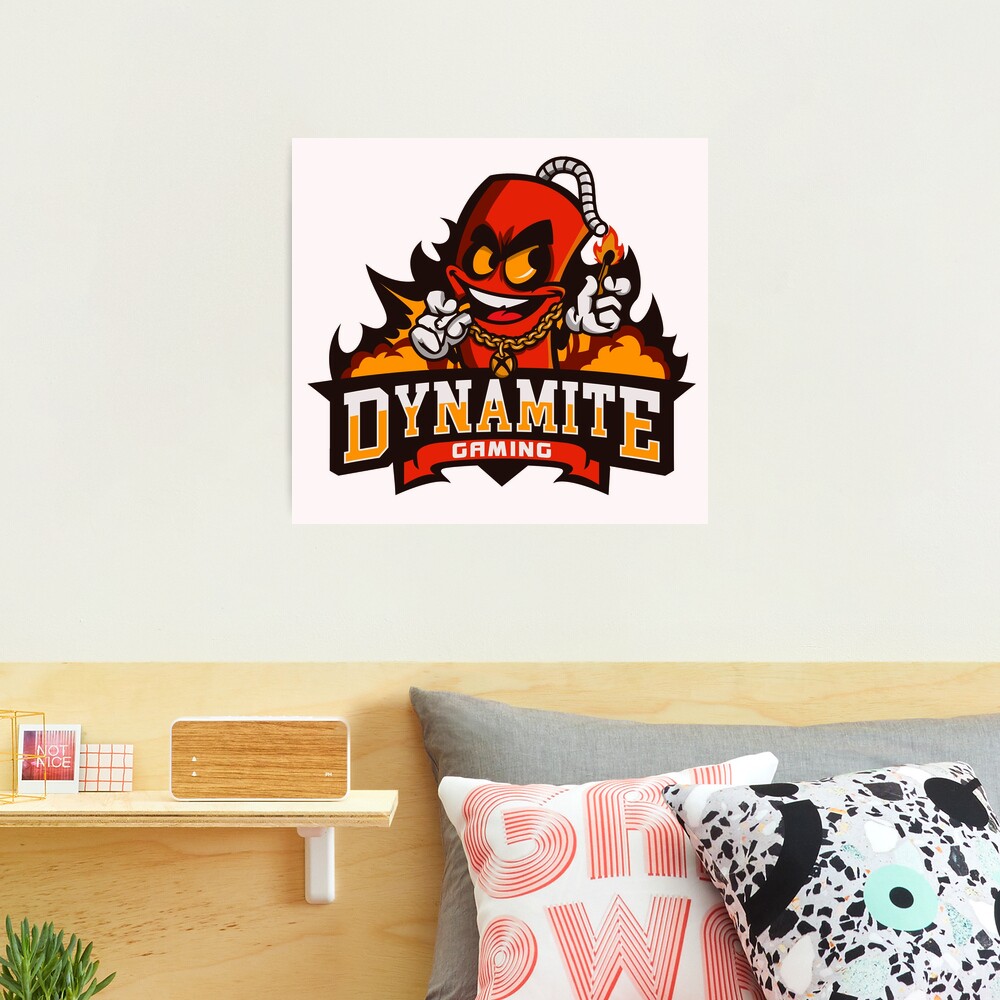 Dynamite Gaming - Equipo Dinamita Lámina fotográfica