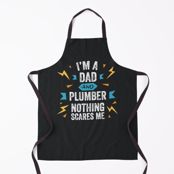 Item preview, I'm A Dad And Plumber Nothing Scares Me Funny Gag Gift Apprentice Journeyman Tradesmen Toilet designed and sold by gkao.