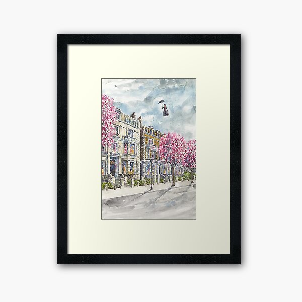 Mary Poppins Framed Art Print