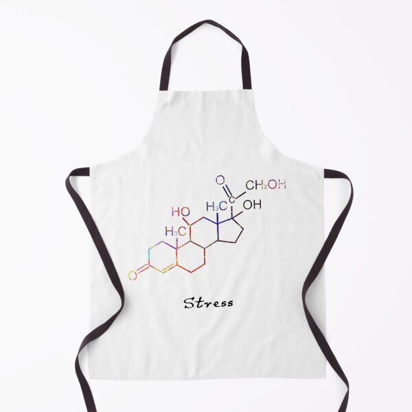 Item preview, Stress Molecule Watercolour Quote Art Design Inspi designed and sold by vividpixelusa.