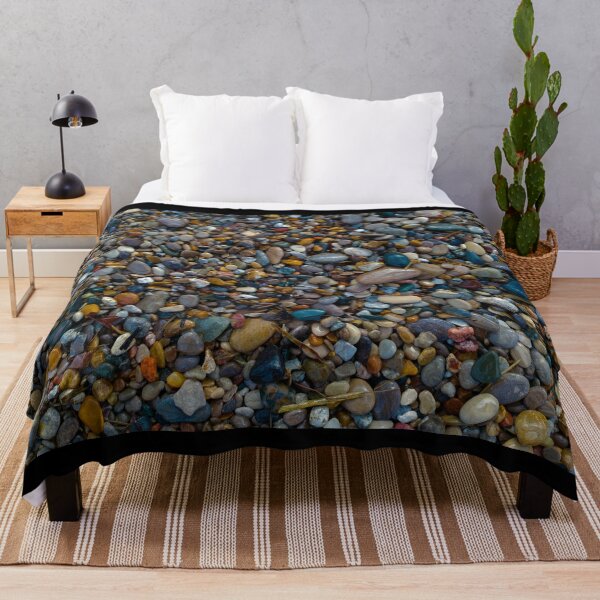 Item preview, Pebble Beach Shore Pattern Print designed and sold by Robert Link.