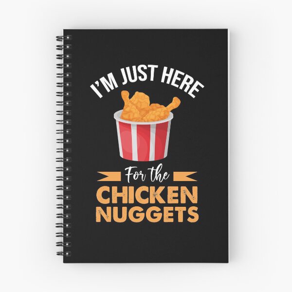 Item preview, I'm Just Here For The Chicken Nuggets Funny Barbecue Gift designed and sold by wackodesign.