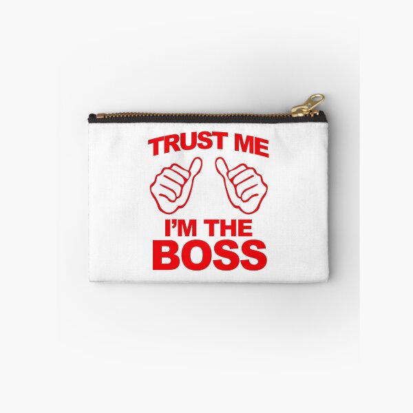 Artikelvorschau, Vertrau mir, ich bin der Boss - Rot entworfen und verkauft von Tee4Daily.