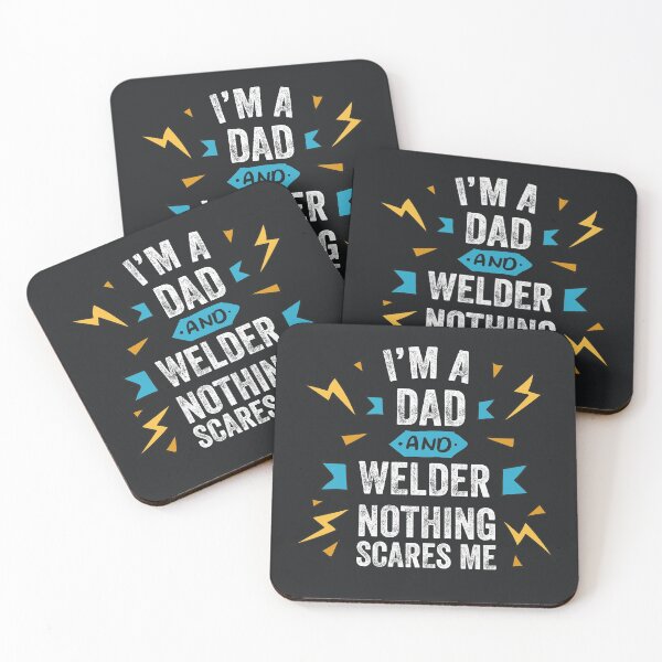 Item preview, I'm A Dad And Welder Nothing Scares Me Funny Gag Gift Apprentice Journeyman designed and sold by gkao.