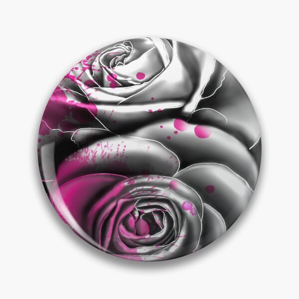 Item preview, splatter pink rose designed and sold by attracdionz.