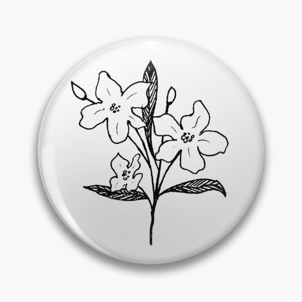 Item preview, Small doodle flower 5 designed and sold by DoodlesFlowers.