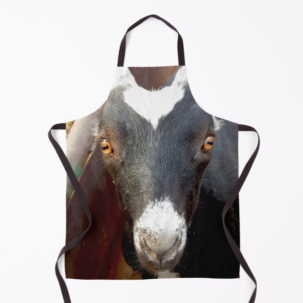 Item preview, funny black goat face designed and sold by Stephanie Skeem.
