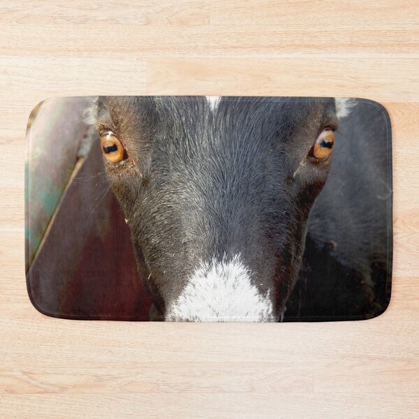 Item preview, funny black goat face designed and sold by Stephanie  Skeem.