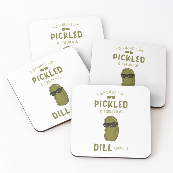 Item preview, I Am Who I Am - Pickled & Fabulous. Dill With It! designed and sold by Kriza Belle Misa.